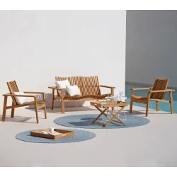 Cane-Line Amaze 2pers/ Sofa - Teak 145 