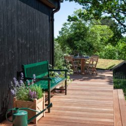 CINAS ORIGINAL BRIGHTON BNK 3 PERS MAHOGNY/GRN - 150