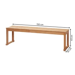 CINAS VEGA 3-PER B�NK TEAK - 150