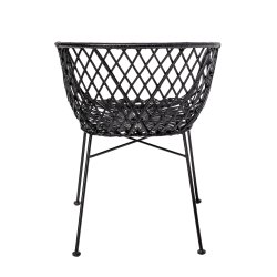 BLOOMINGVILLE KAMA LOUNGESTOL RATTAN SORT - 76