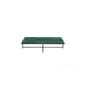 HANDVRK COFFEE TABLE BRASS FRAME GRN - 140
