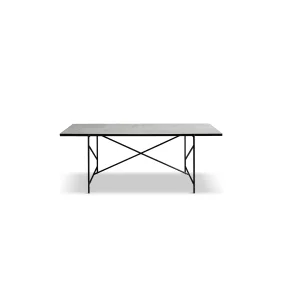 HANDVRK DINING TABLE BLACK FRAME HVID - 185
