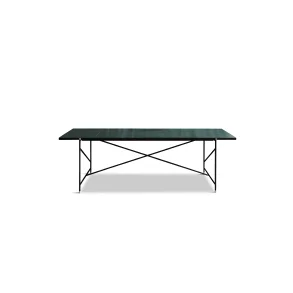 HANDVRK DINING TABLE BRASS FRAME GRN - 230