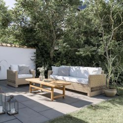 SIKA DESIGN CARRIE EXTERIOR LNESTOL NATURAL INKL HYNDER - 86