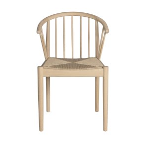 HASLEV LINDEBERG STOL HVIDOLIERET EG - 78