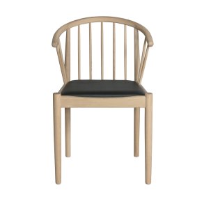 HASLEV LINDEBERG STOL SORT LDER - 78