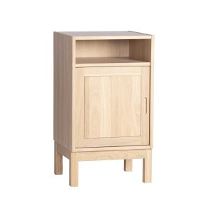 HASLEV NATBORD 3004 I HVIDOLIERET EG - 64