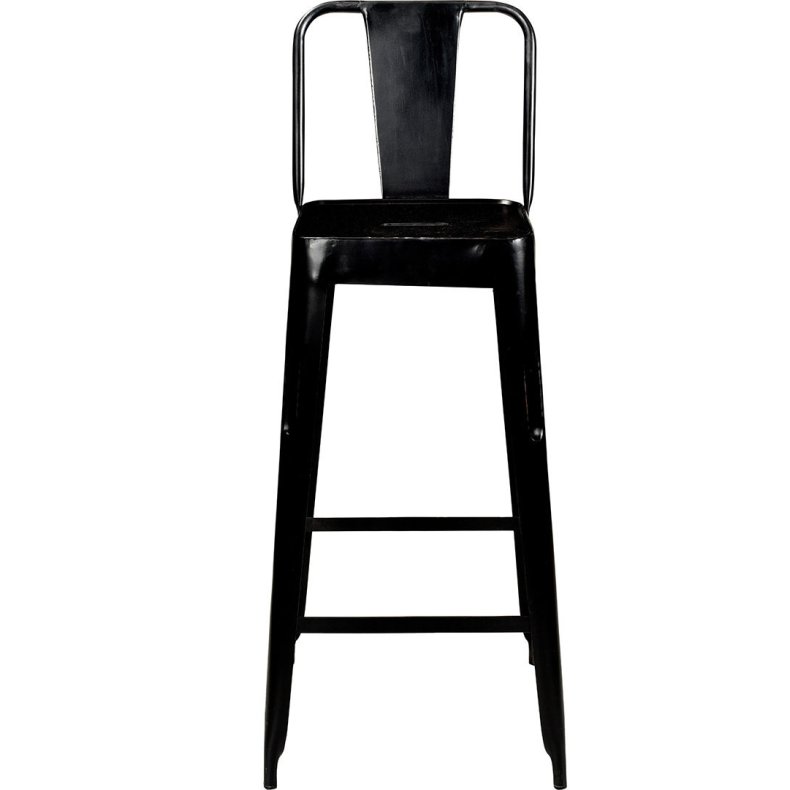 TRADEMARK LIVING COPENHAGEN BARSTOL ANTIK SORT - 105