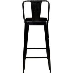 TRADEMARK LIVING COPENHAGEN BARSTOL ANTIK SORT - 105