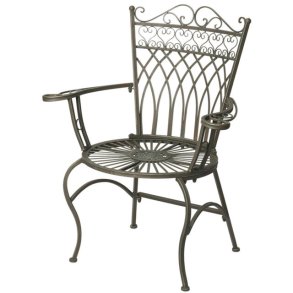 LENE BJERRE ROSIE STOL ANTIQUE GR�N/GR�/BRUN - 76