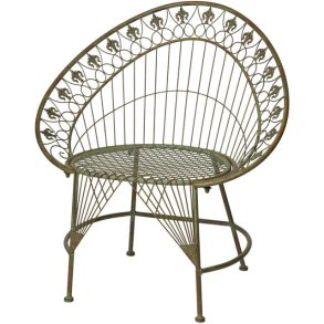 LENE BJERRE DUCE STOL ANTIQUE GREEN - 82