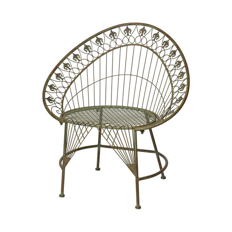 LENE BJERRE DUCE STOL ANTIQUE GREEN - 82