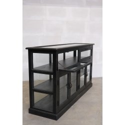 TRADEMARK LIVING SKNK M/GLASLGER SORTMALET - 180