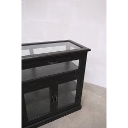 TRADEMARK LIVING SKNK M/GLASLGER SORTMALET - 180