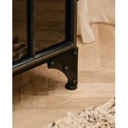 NORDAL DOWNTOWN VITRINESKAB SORT - 120