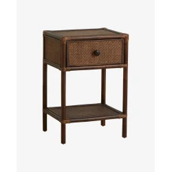 NORDAL HAYES SIDEBORD/SENGEBORD I RATTAN - 65,5