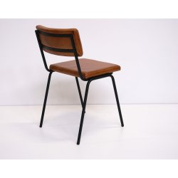 Trademark Living Diner stol med l�ders�de - brun 78