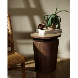 NORDAL KWANDO SIDEBORD M/TRAVERTINPLADE - 50