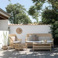 SIKA DESIGN DAWN EXTERIOR SOFA NATURAL INKL HYNDE - 191