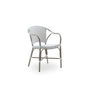 SIKA DESIGN VALERIE EXTERIOR CAFESTOL GR M/ HVID PRIK - 81