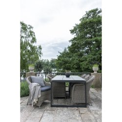 House Nordic Denver havebord/bordplade/gr nonwood/sorte ben  -220