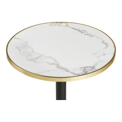 HOUSE NORDIC CAF�BORD MARMOR LOOK/BEN SORT ALU - 60