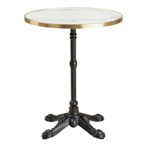 HOUSE NORDIC CAFEBORD MARMOR LOOK/ ST�BEJERN BEN SORT - 60