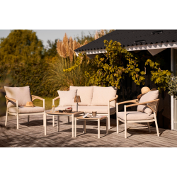 HOUSE NORDIC ABELA LOUNGES�T ALU/POLY - SAND