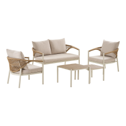 HOUSE NORDIC ABELA LOUNGES�T ALU/POLY - SAND