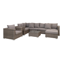 HOUSE NORDIC CALVI LOUNGES�T POLYRATTAN GR� INKL HYNDER - 90