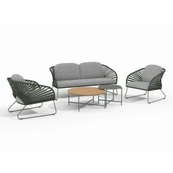 HOUSE NORDIC NOVELLA LOUNGEST STL GR/GRN - 162