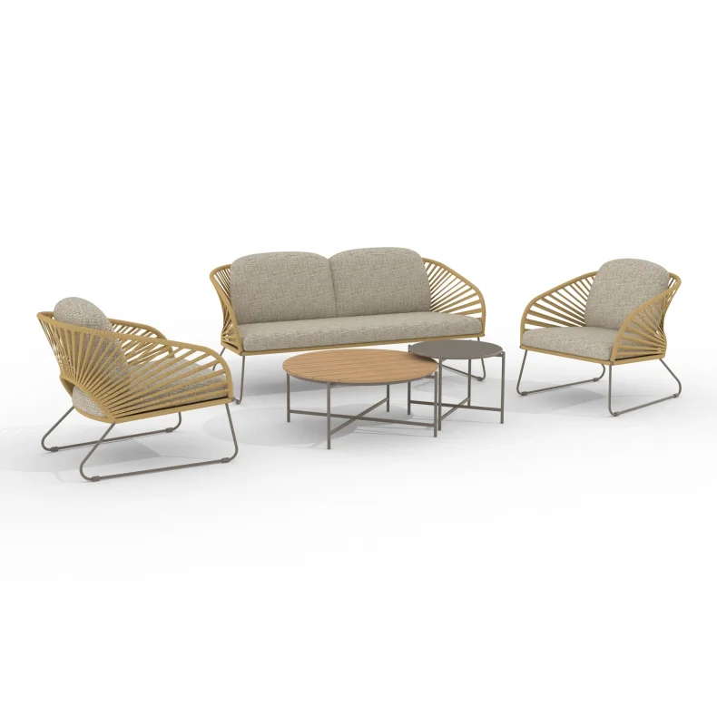 HOUSE NORDIC NOVELLA LOUNGEST STL BEIGE - 162