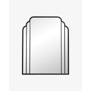 NORDAL SKYLARK SPEJL I JERN SORT - 102