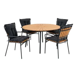 HOUSE NORDIC CLASSIC CLEVELAND 1 BORD/4 STOLE - 130