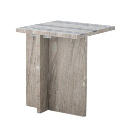 BLOOMINGVILLE CLEA SIDEBORD BRUN MARMOR - 35,5