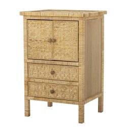 BLOOMINGVILLE LORRIS KOMMODE NATUR RATTAN - 45