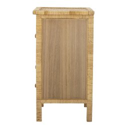 BLOOMINGVILLE LORRIS KOMMODE NATUR RATTAN - 45