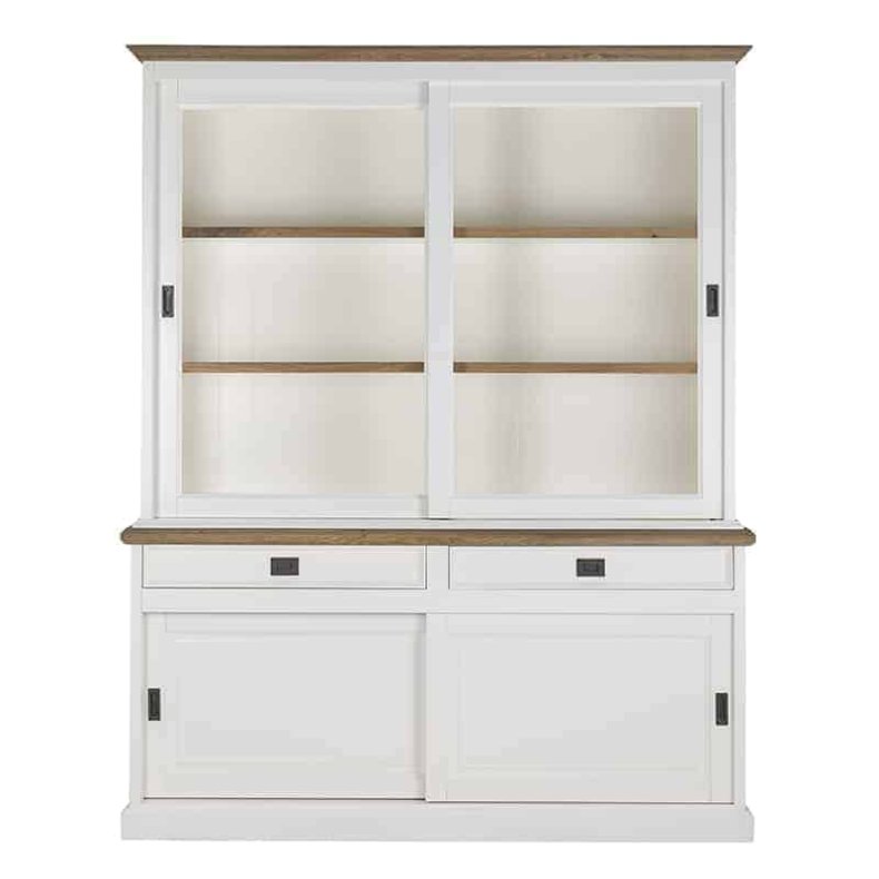 Richmond Vitrineskab m/ 2x2 dre/2 skuffer i drawers - 173