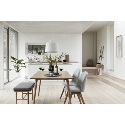 HBSCH FOLK BNK M/PUDE GR/NATUR - 85