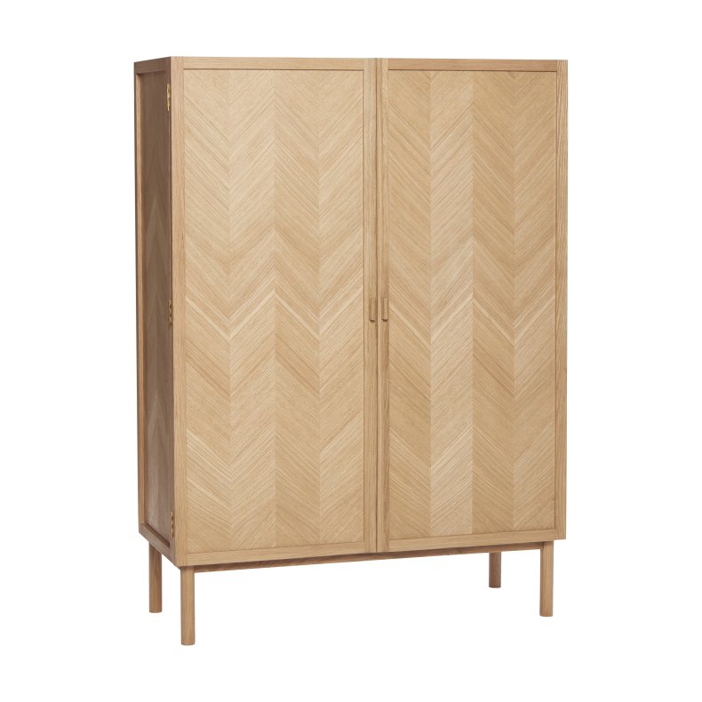 HBSCH HERRINGBONE SKAB/EGTR/SILDEBEN NATUR - 140