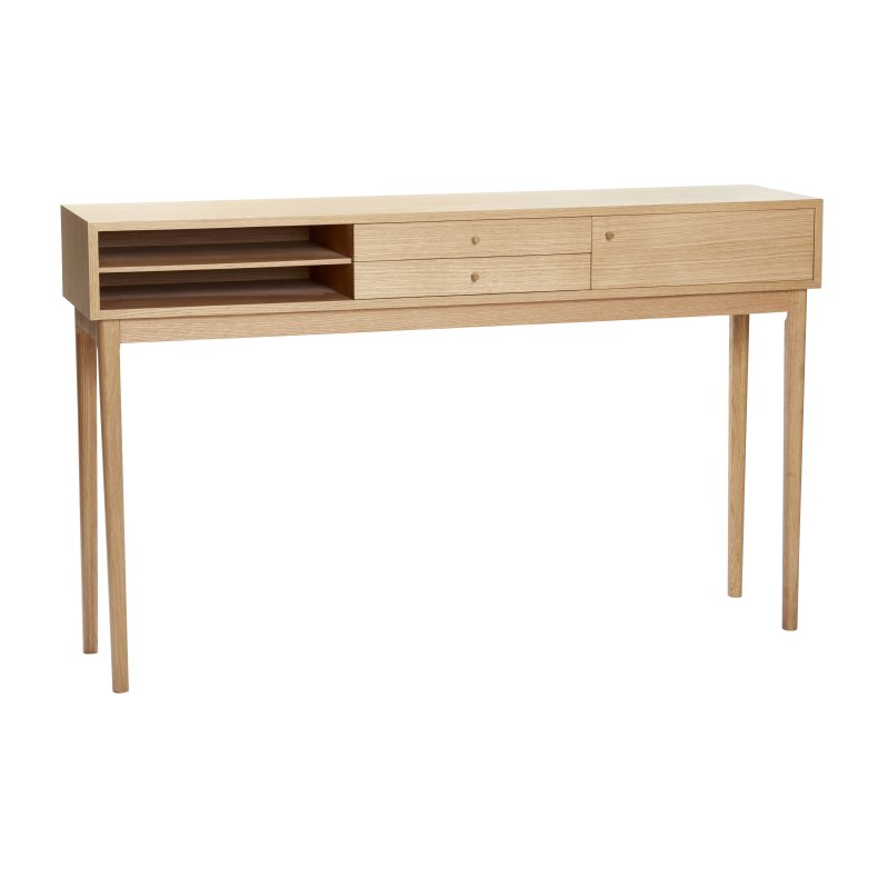 HBSCH COLLECT KONSOLBORD M/RUM EGETR NATUR - 154