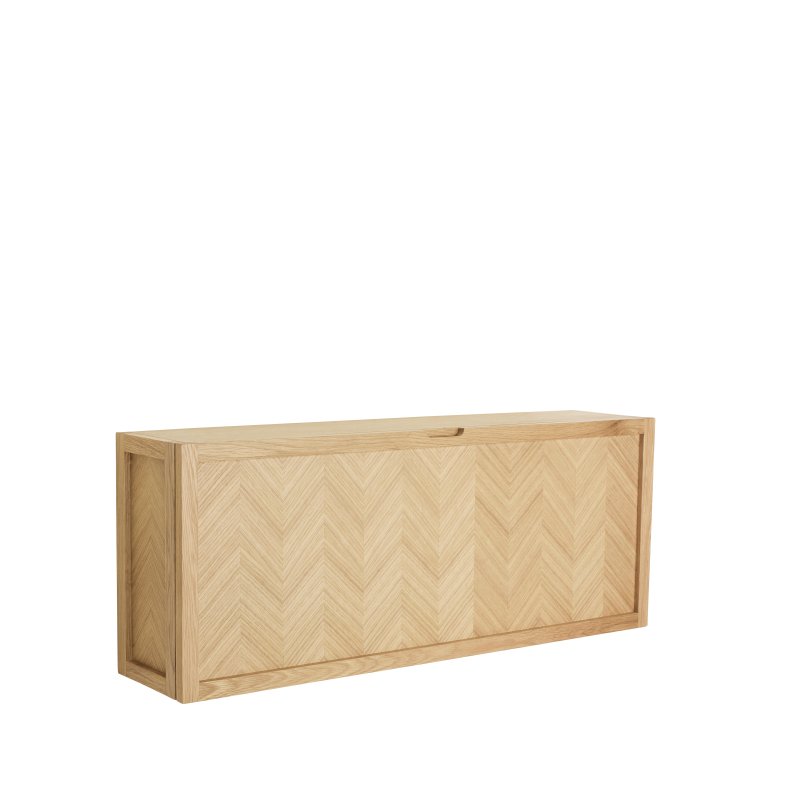 HBSCH HERRINGBONE SKOSKAB LARGE NATUR - 100