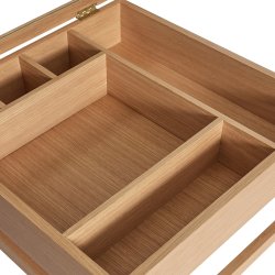 HBSCH GLITZ SOFASKAB NATUR - 60