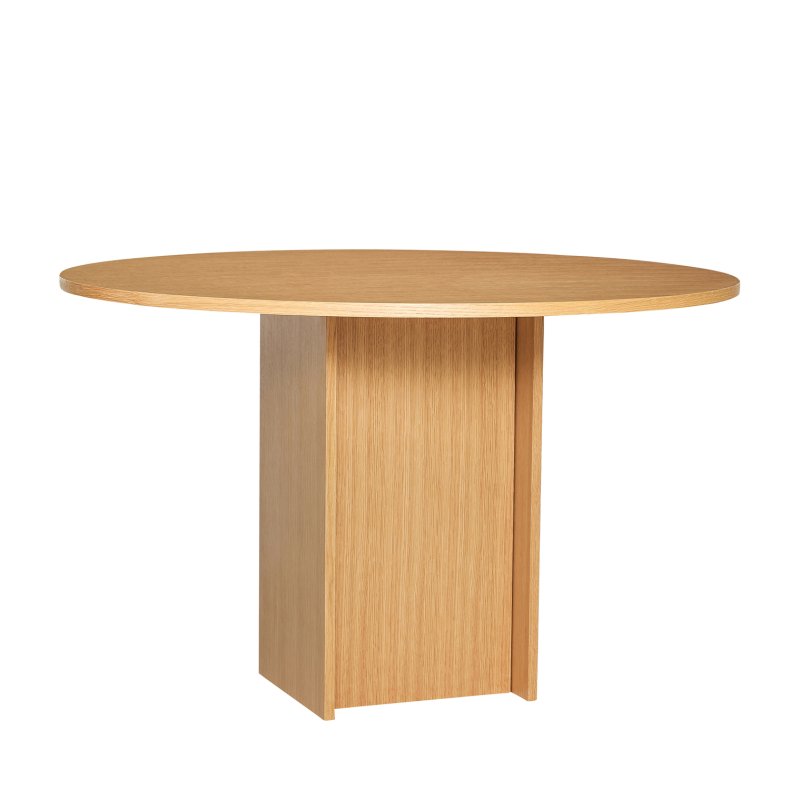 HBSCH STRAIGHT RUNDT SPISEBORD NATUR - 120