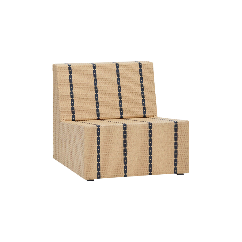 HOUSE DOCTOR LOUNGESTOL JASS NATUR/SORT - 82
