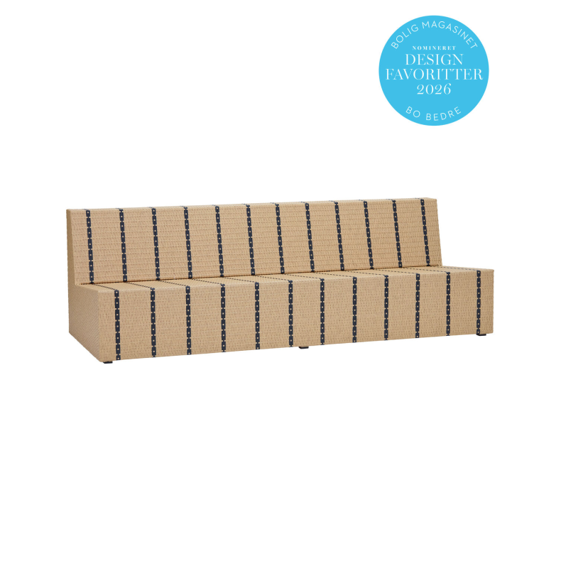 HOUSE DOCTOR LOUNGESOFA JASS NATUR/SORT - 210