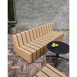 HOUSE DOCTOR LOUNGESOFA JASS NATUR/SORT - 210