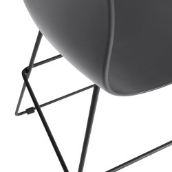 Muubs Barstol Kumiko - antracit/sort