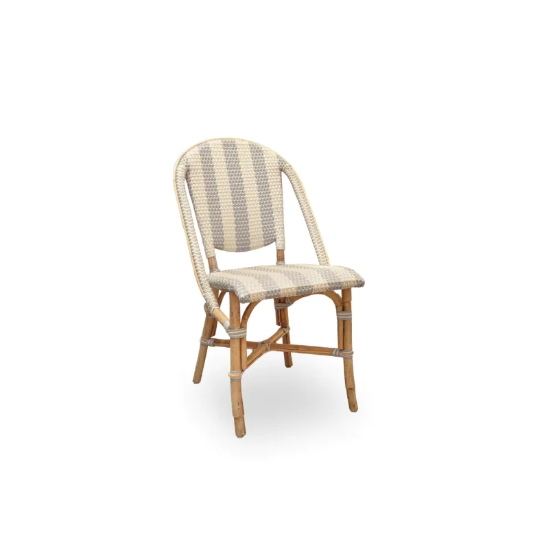 SIKA DESIGN CAFSTOL SOFIE GREY/IVORY STRIPPER - 89