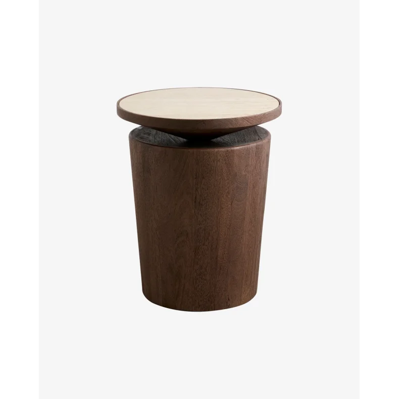 NORDAL KWANDO SIDEBORD M/TRAVERTINPLADE - 50